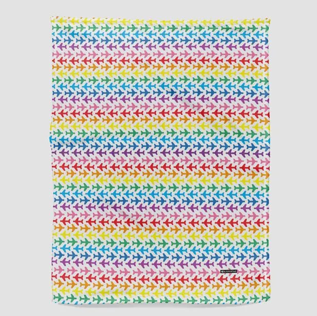 Planes Rainbow - Blanket