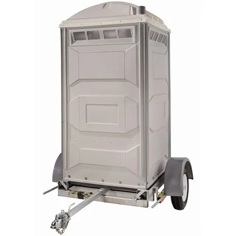 PolyJohn PJN3 Portable Restroom Single Trailer, TU01-1000