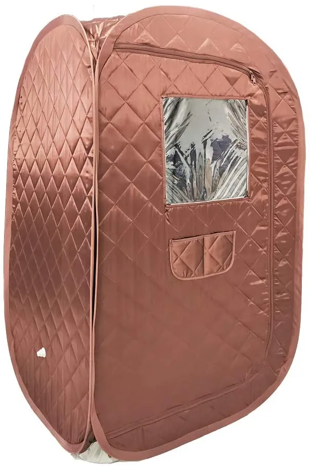 Portable, Foldable One Person Sauna Tent for Full Body Spa With Wet Steam for Detox Therapy