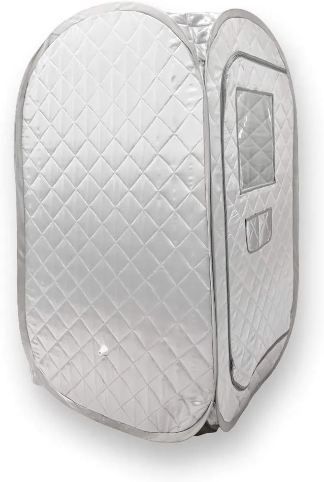 Portable, Foldable One Person Sauna Tent for Full Body Spa With Wet Steam for Detox Therapy