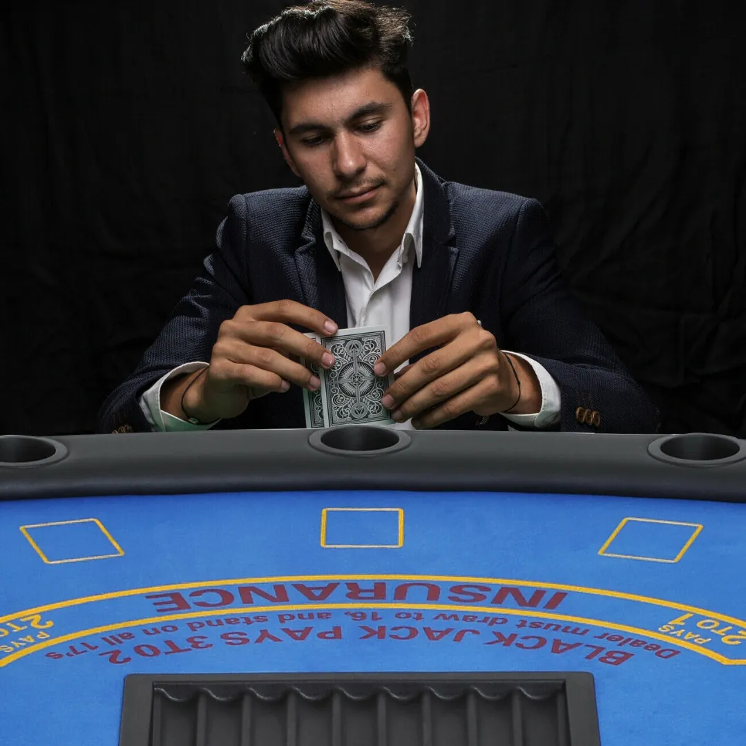 Portable Folding Modern Poker Table 72 in