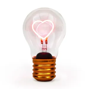 Rechargeable Bulb Light - Heart