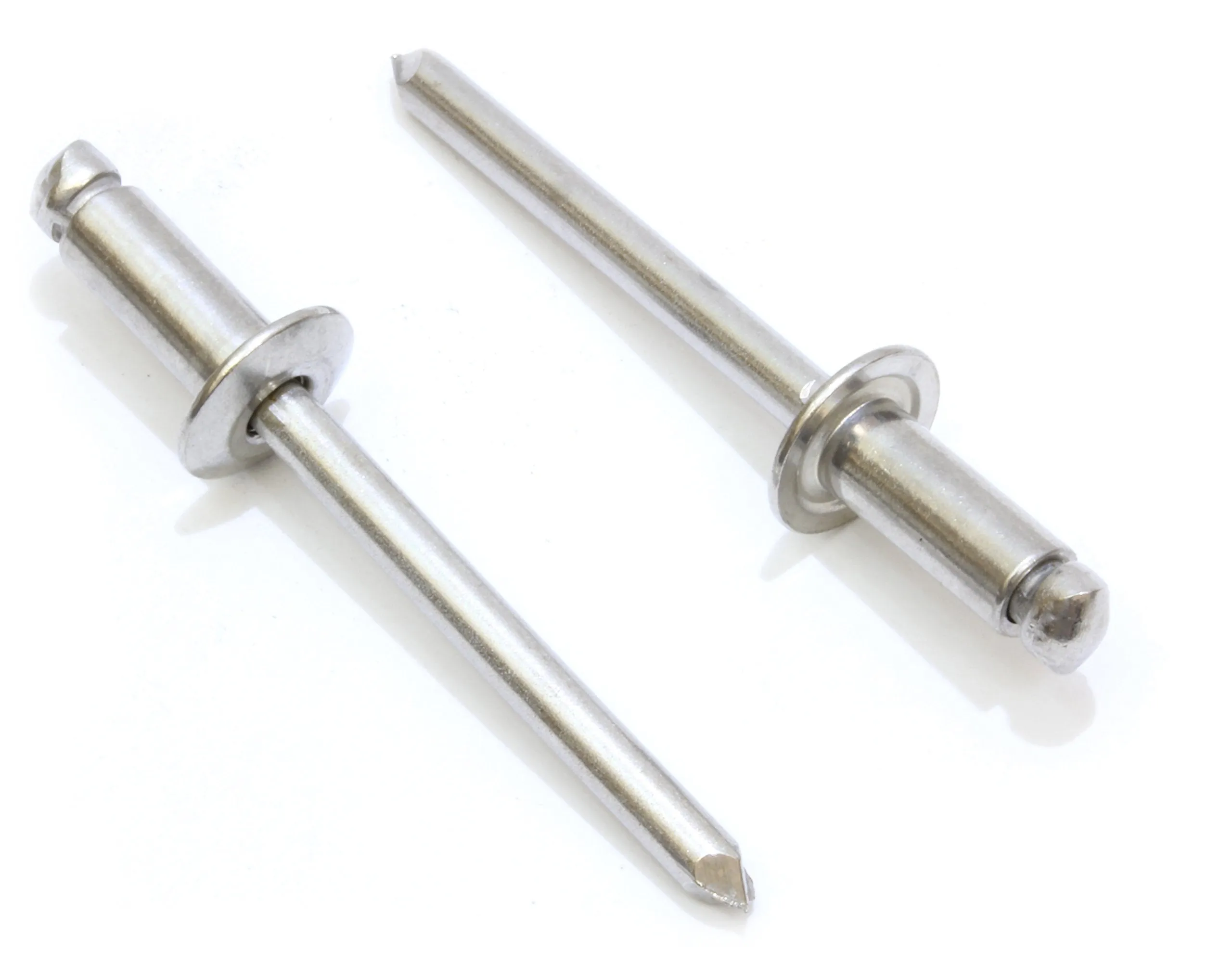 Rivets, Stainless Steel 1/8" x 5/16" Inch (100 Pack), Gap (0.25-0.31)", Blind Rivets