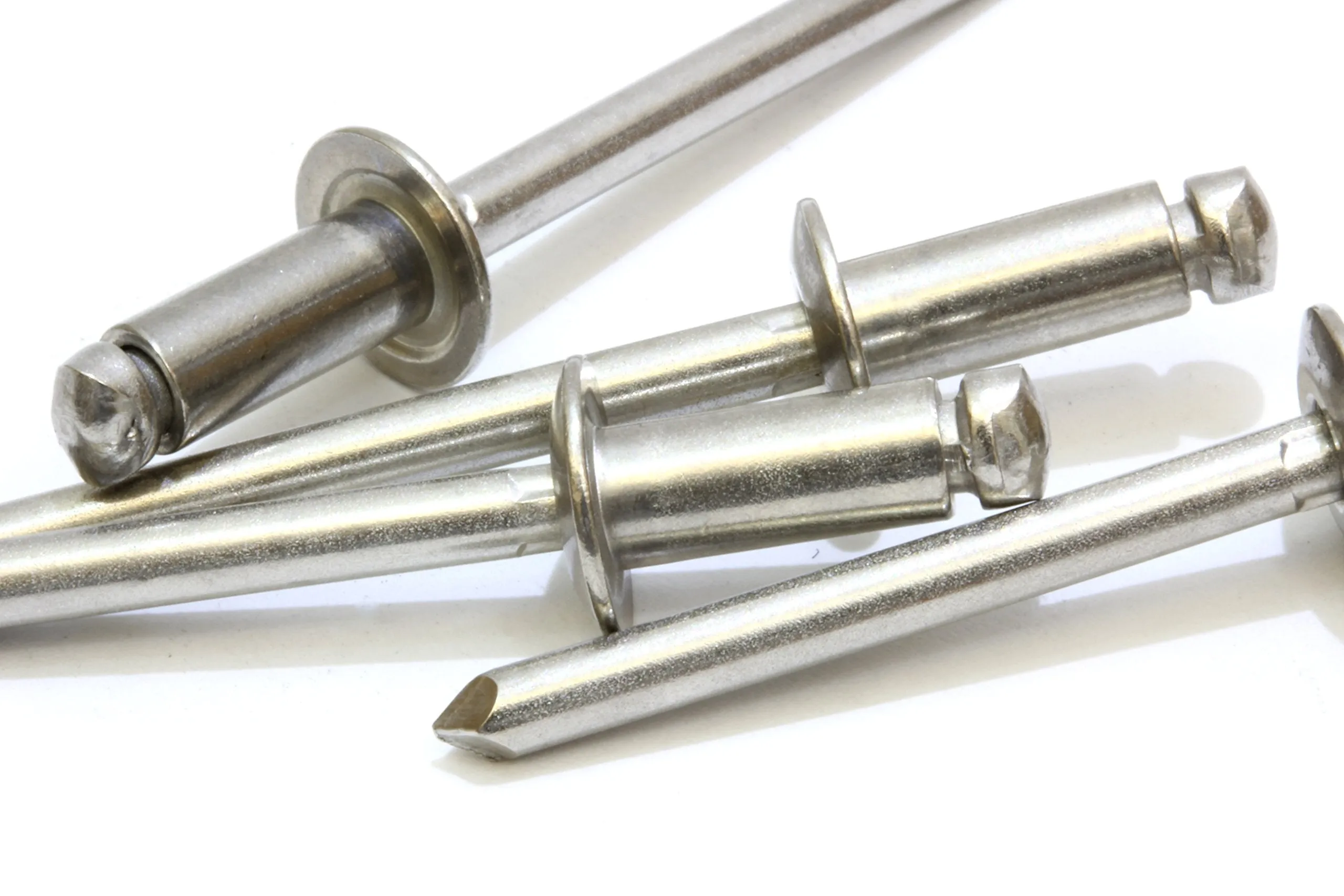 Rivets, Stainless Steel 1/8" x 5/16" Inch (100 Pack), Gap (0.25-0.31)", Blind Rivets