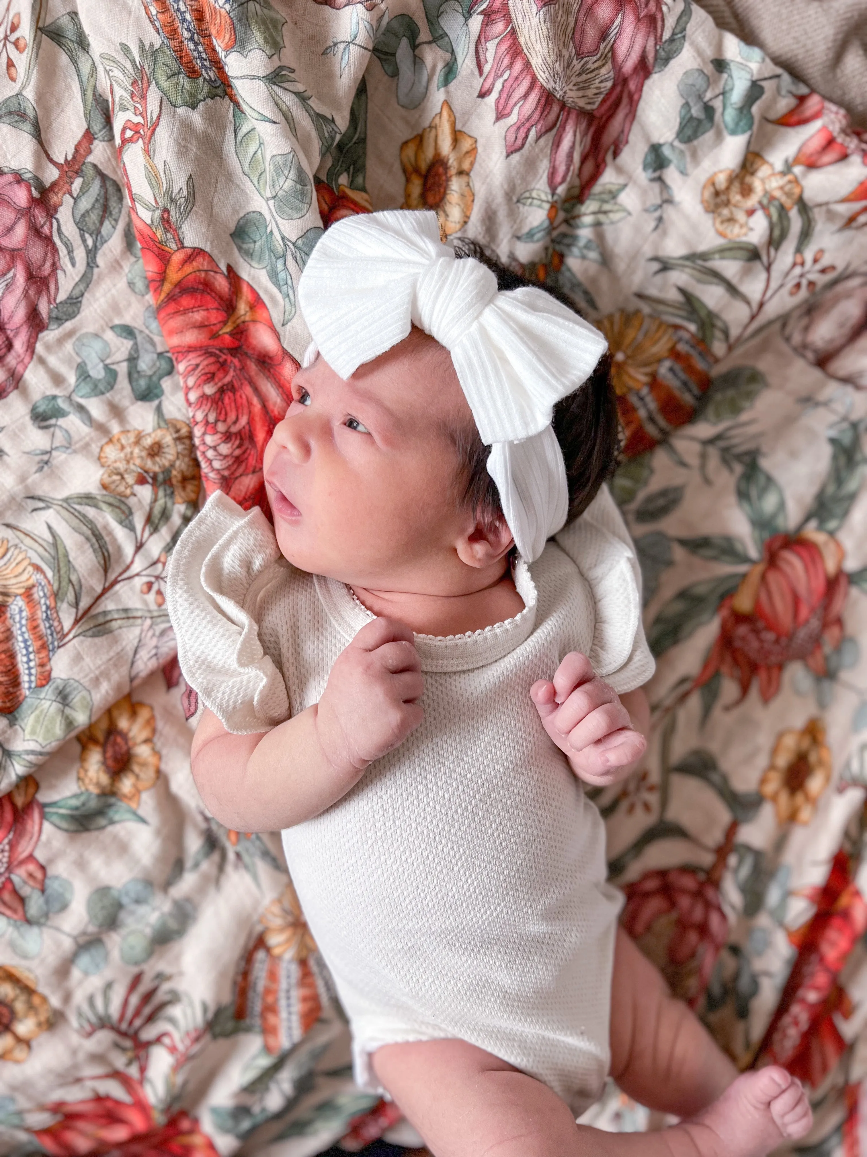 Secret Garden Bamboo Muslin Wrap