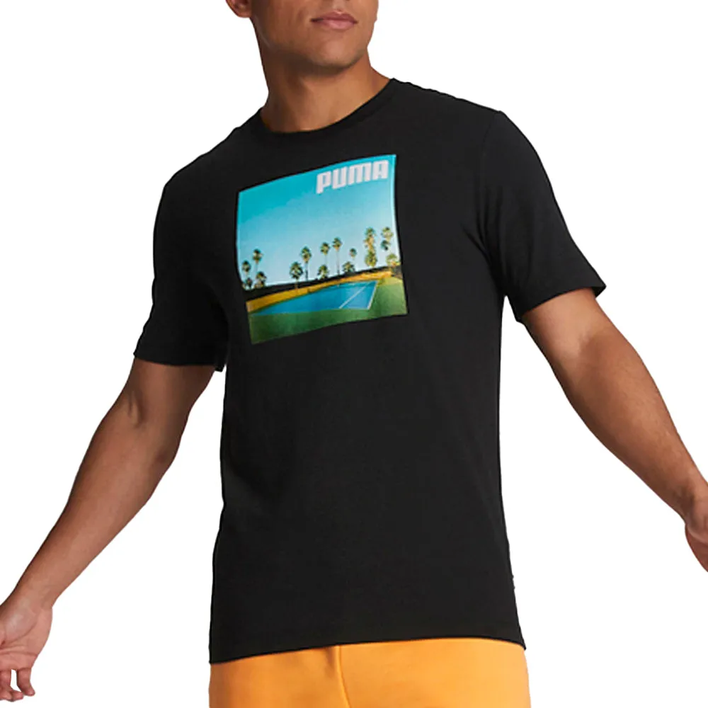 Serve It Graphic Crew Neck Short Sleeve T-Shirt