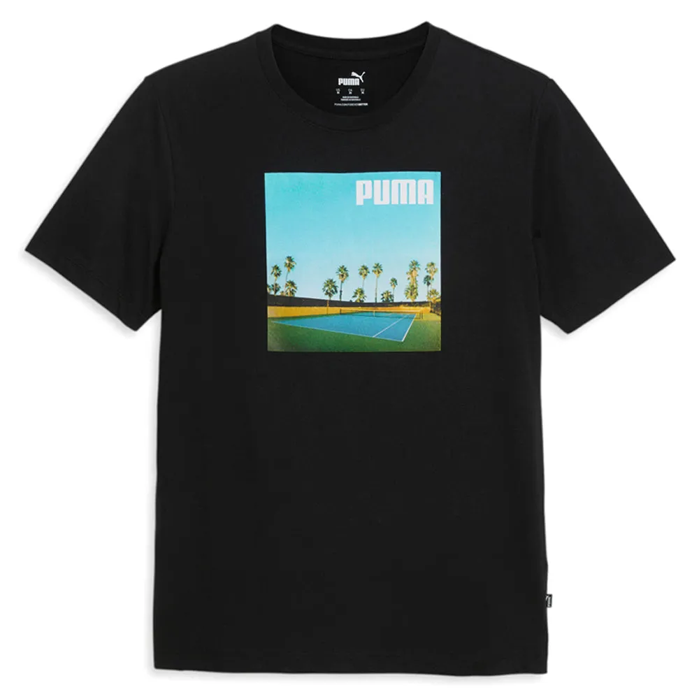 Serve It Graphic Crew Neck Short Sleeve T-Shirt