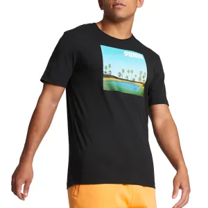 Serve It Graphic Crew Neck Short Sleeve T-Shirt