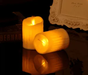 Set Of 12 Flickering Flameless LED Tea Candle Light