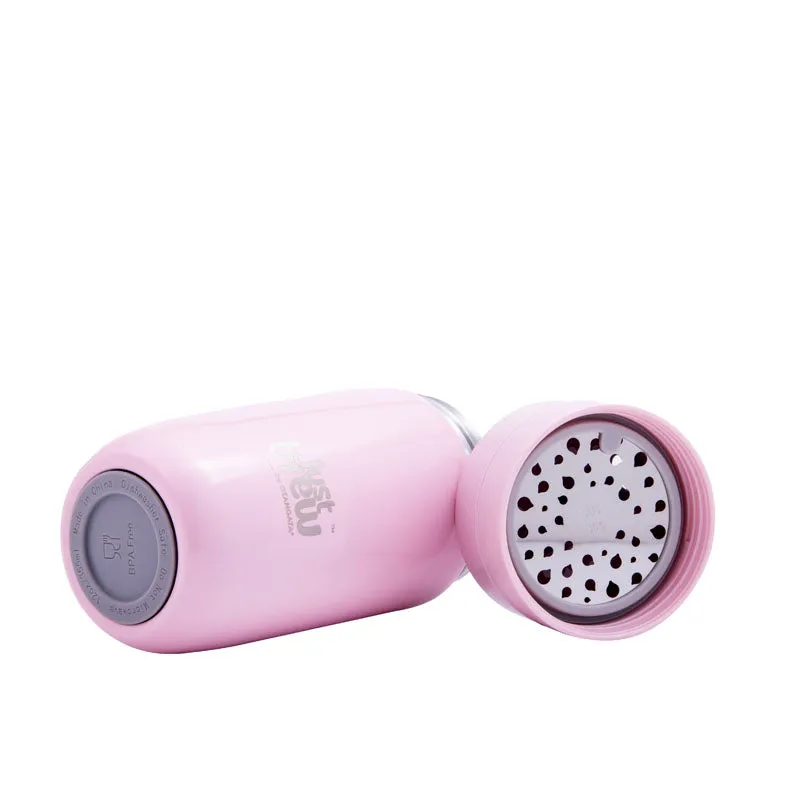Sip Silico Insulated Sipper (Pink) - 355 ML