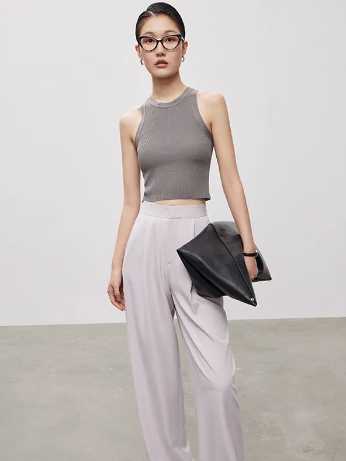 Slim rib tank top_BDHL4425