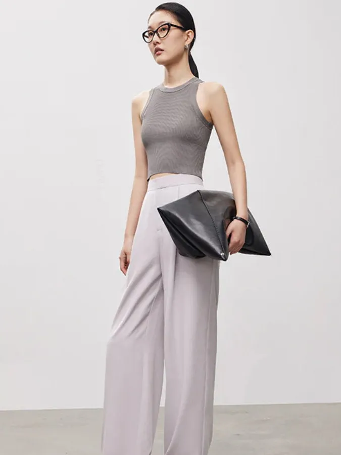 Slim rib tank top_BDHL4425