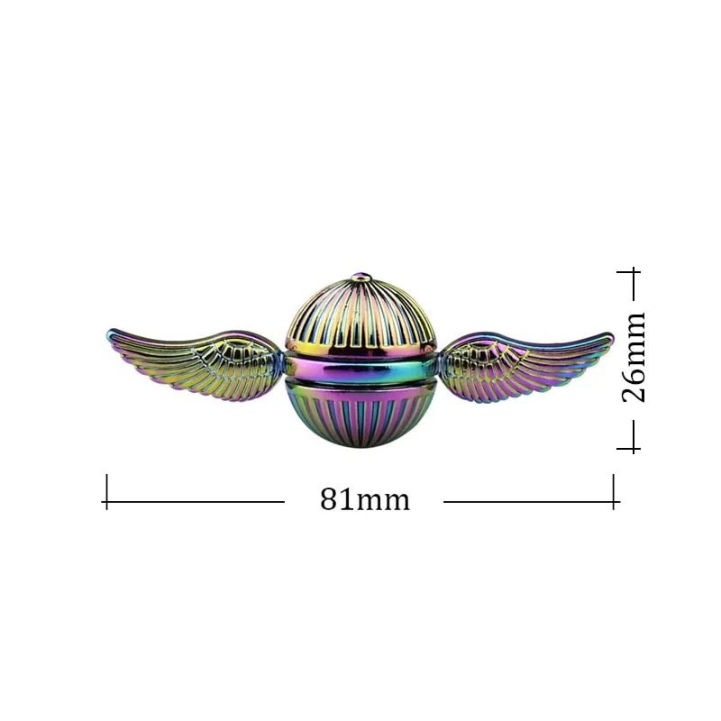 Stress Relief Anxiety Relief | Golden Snitch Fidget Spinner |