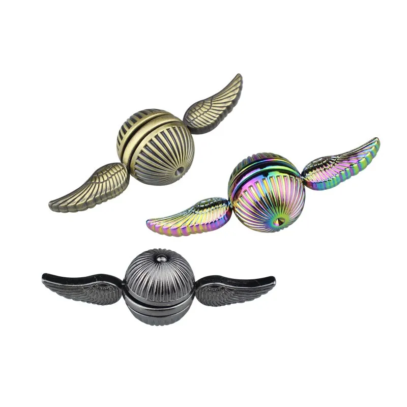 Stress Relief Anxiety Relief | Golden Snitch Fidget Spinner |