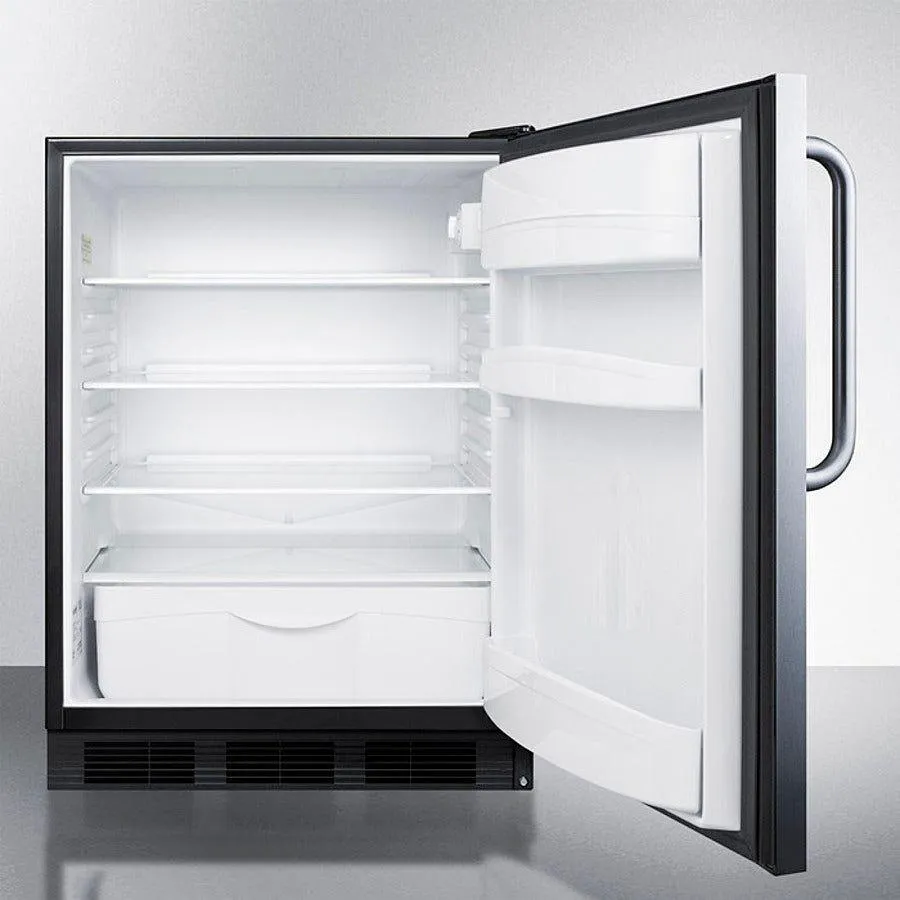 Summit 24 in. Wide Built-in All-refrigerator - FF6BK7SS