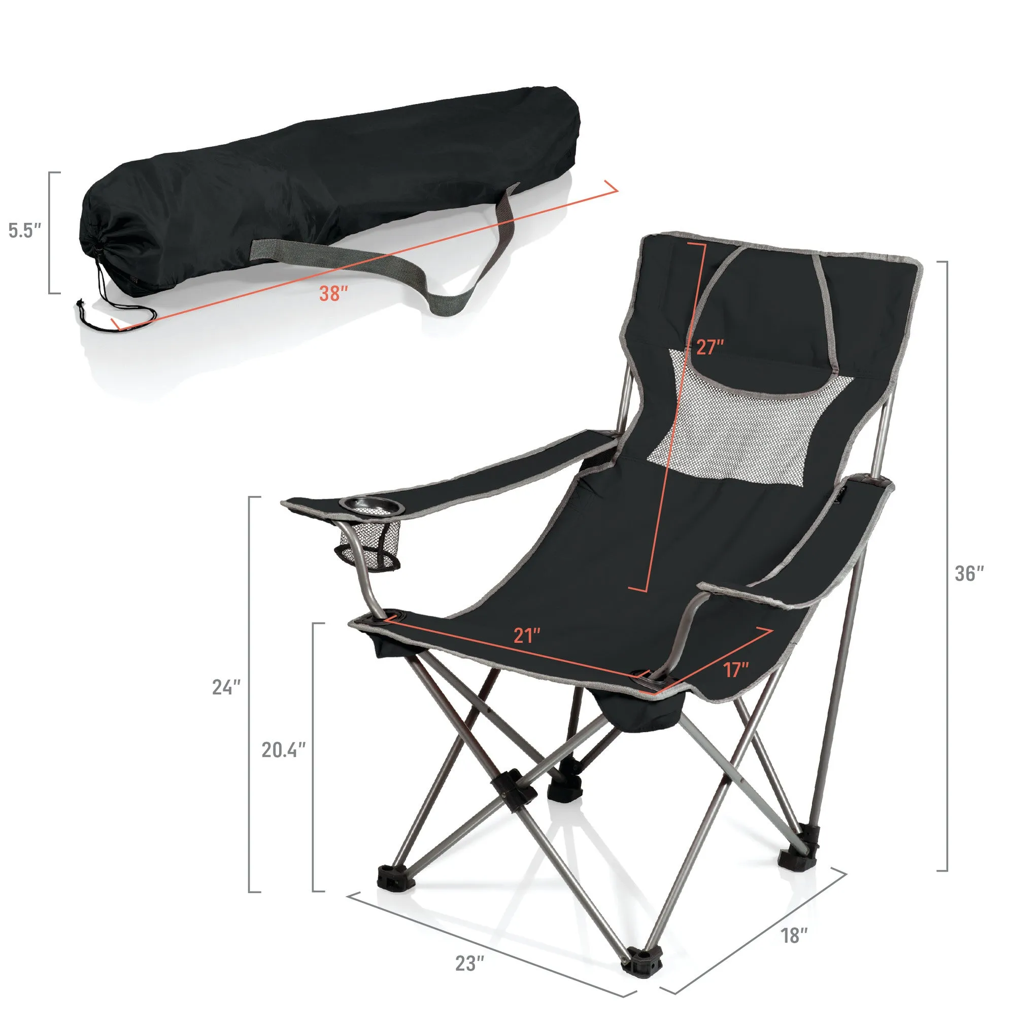 Texas Tech Red Raiders - Campsite Camp Chair