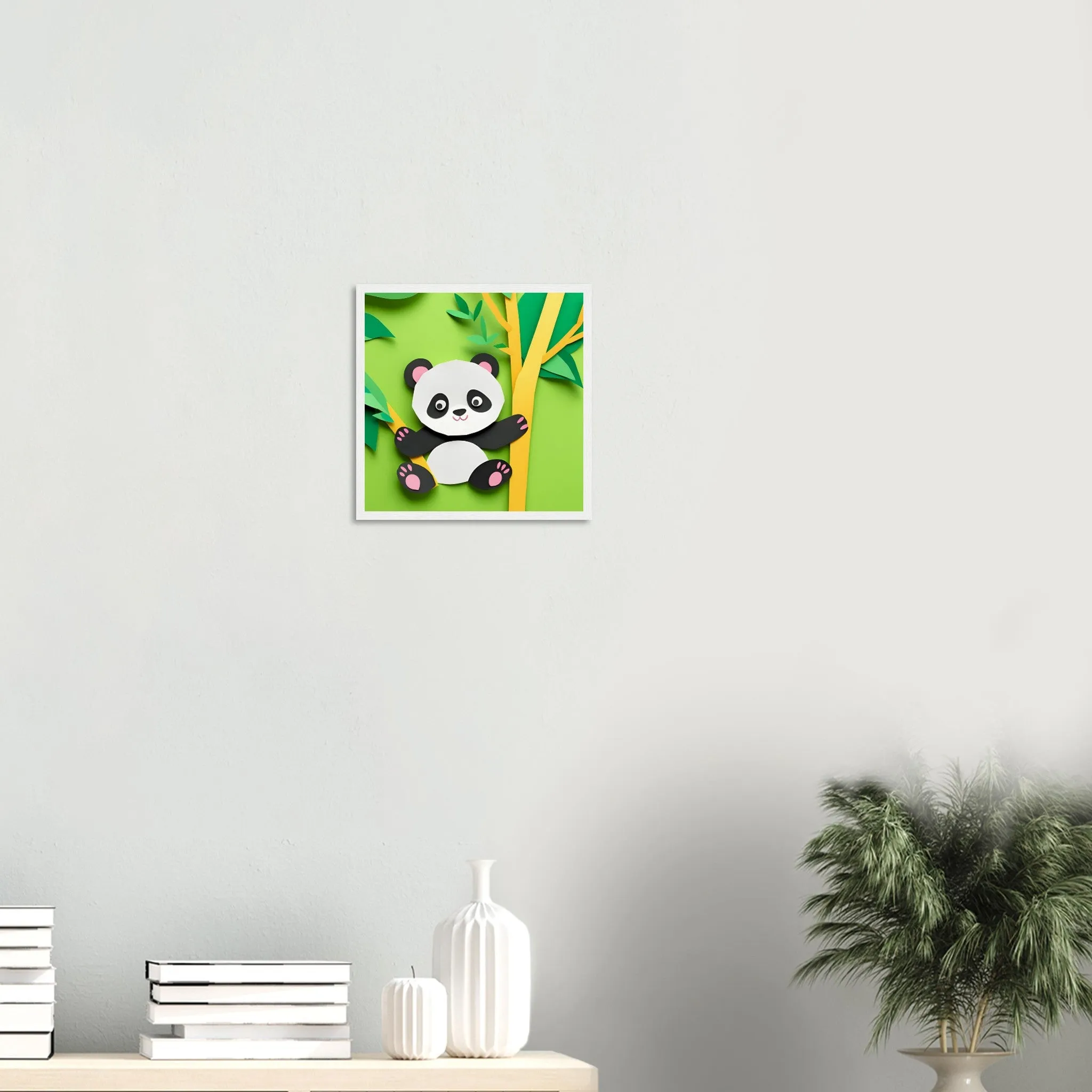 The beauty of paper animal art: Panda (2 Designs)