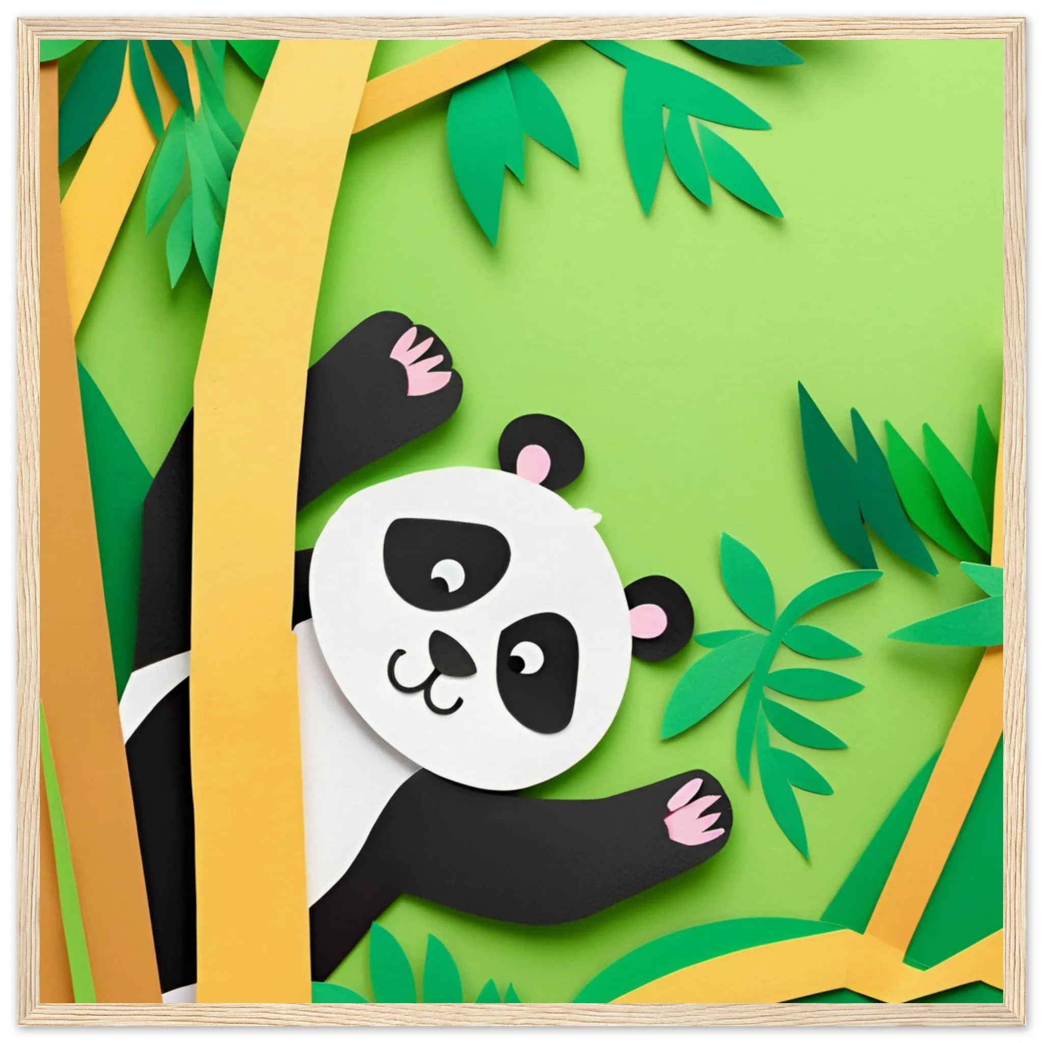 The beauty of paper animal art: Panda (2 Designs)