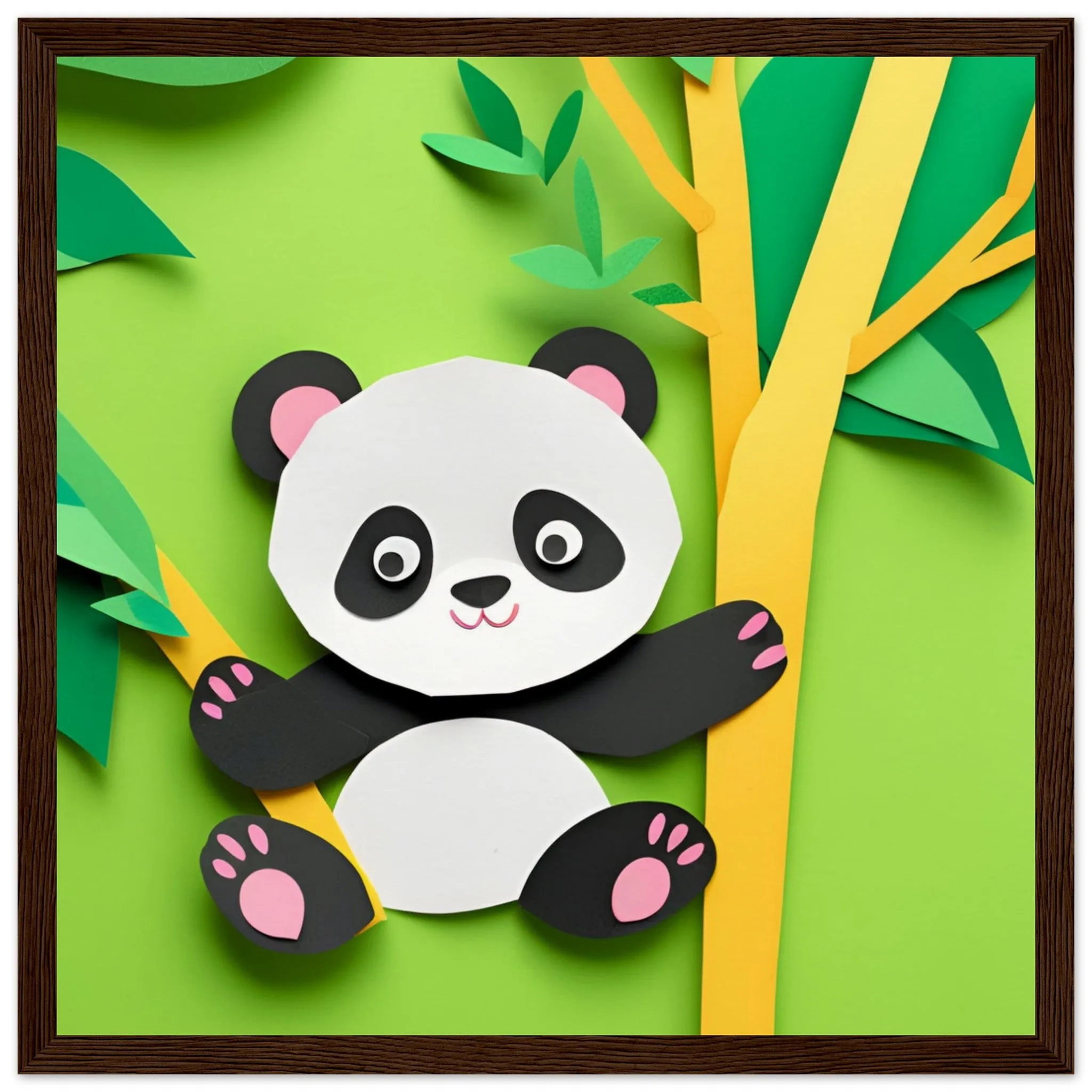 The beauty of paper animal art: Panda (2 Designs)