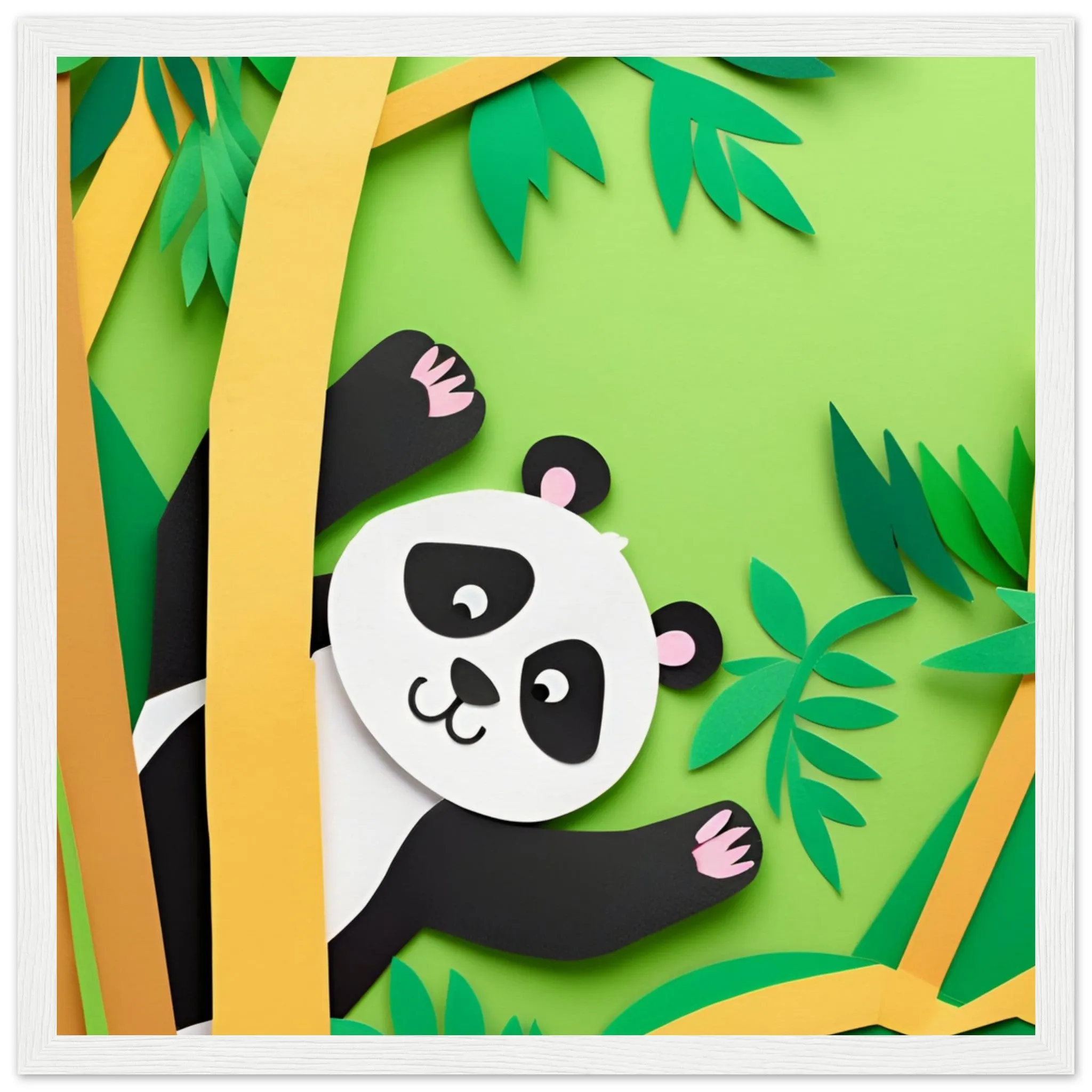 The beauty of paper animal art: Panda (2 Designs)