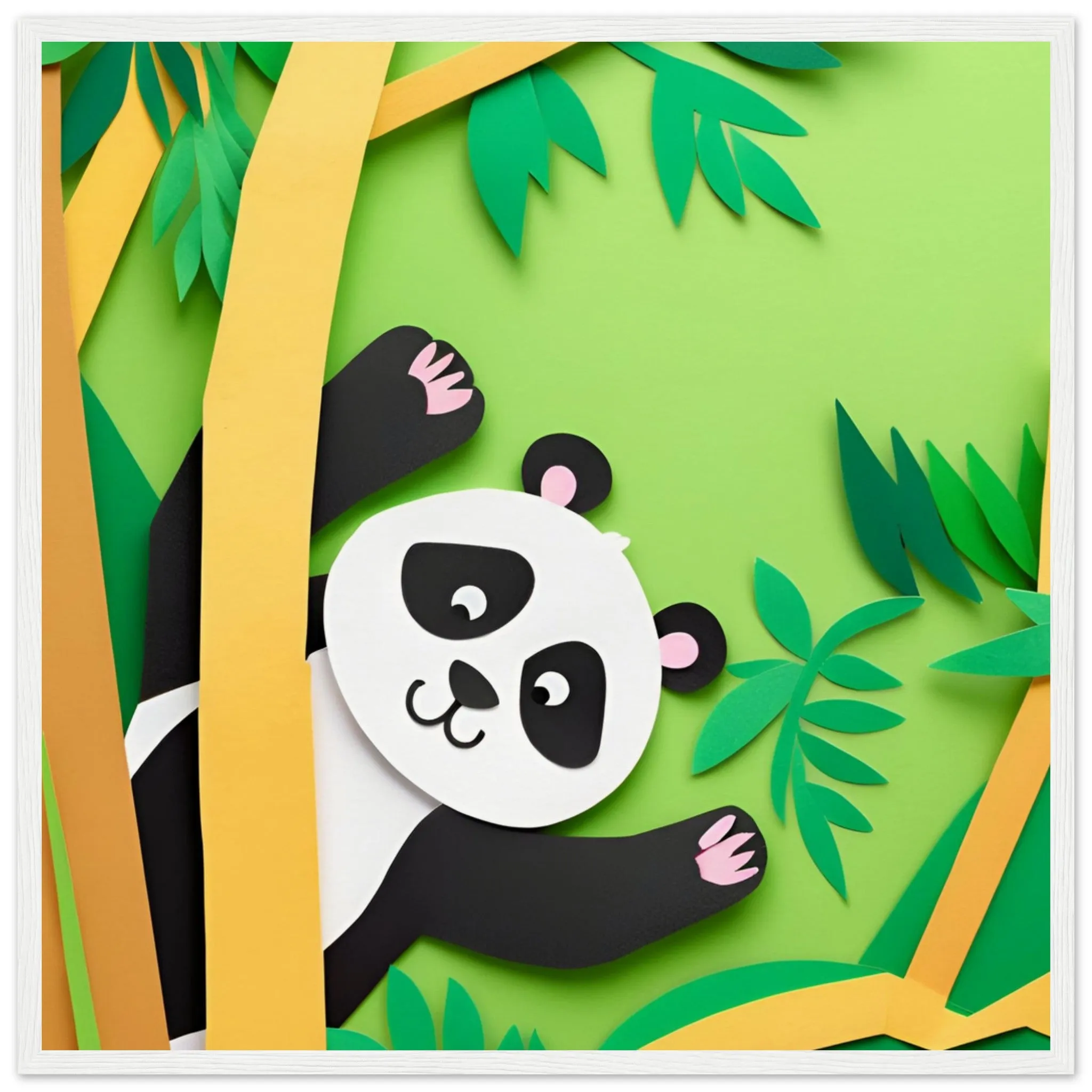 The beauty of paper animal art: Panda (2 Designs)