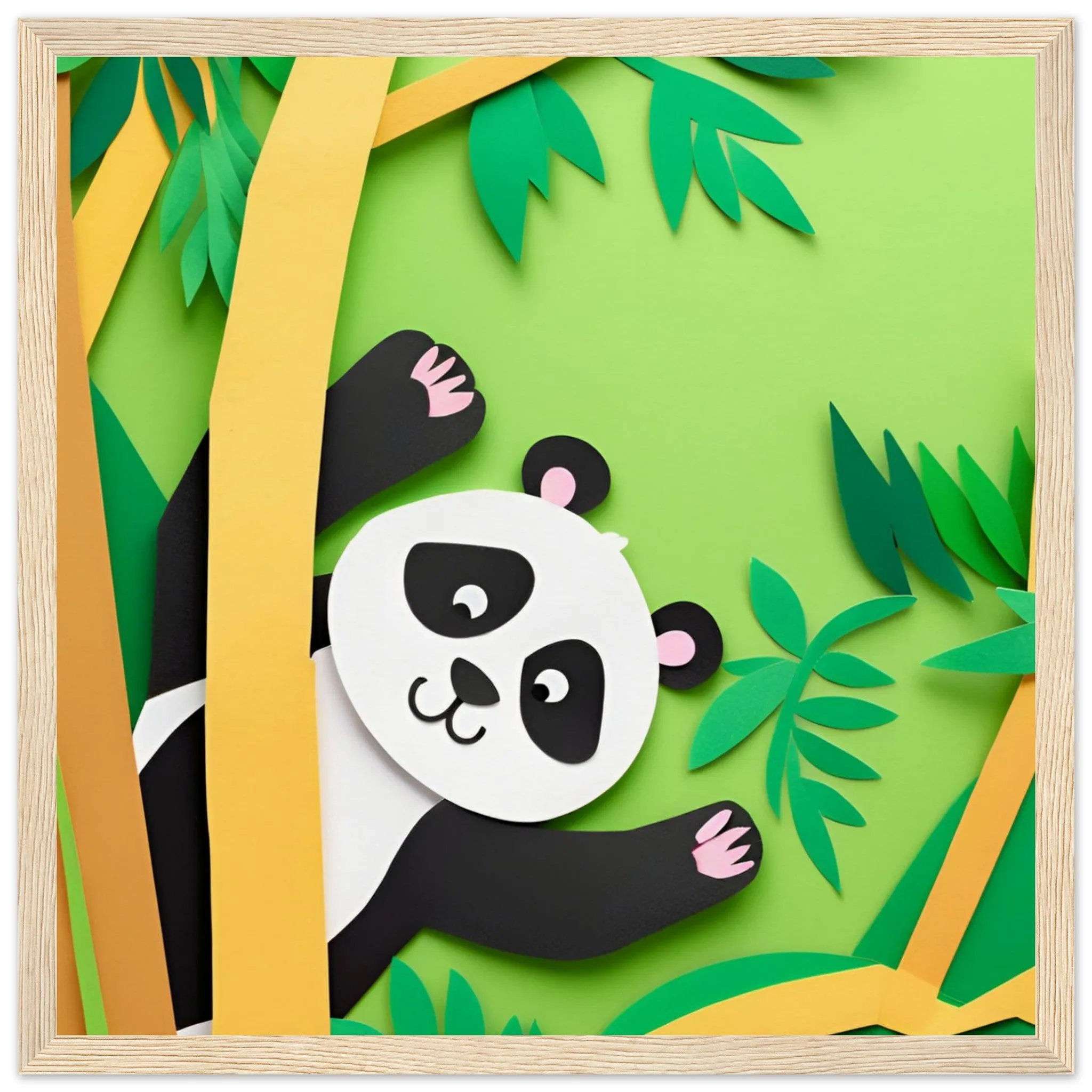 The beauty of paper animal art: Panda (2 Designs)