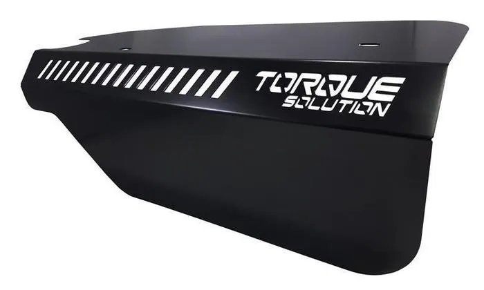 Torque Solution Engine Pulley Cover (Black) - Subaru WRX VA