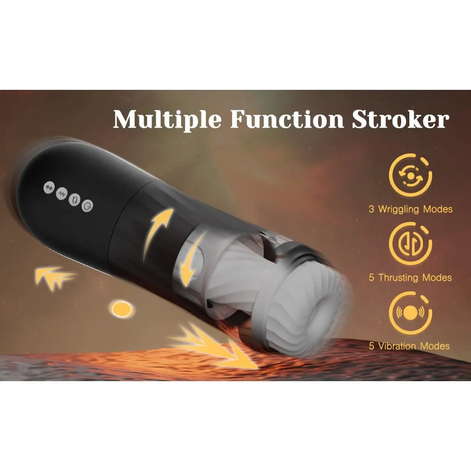 Tracy's Dog - Steelcan 3 in 1 Thrusting Vibrating Automatic Male Masturbator