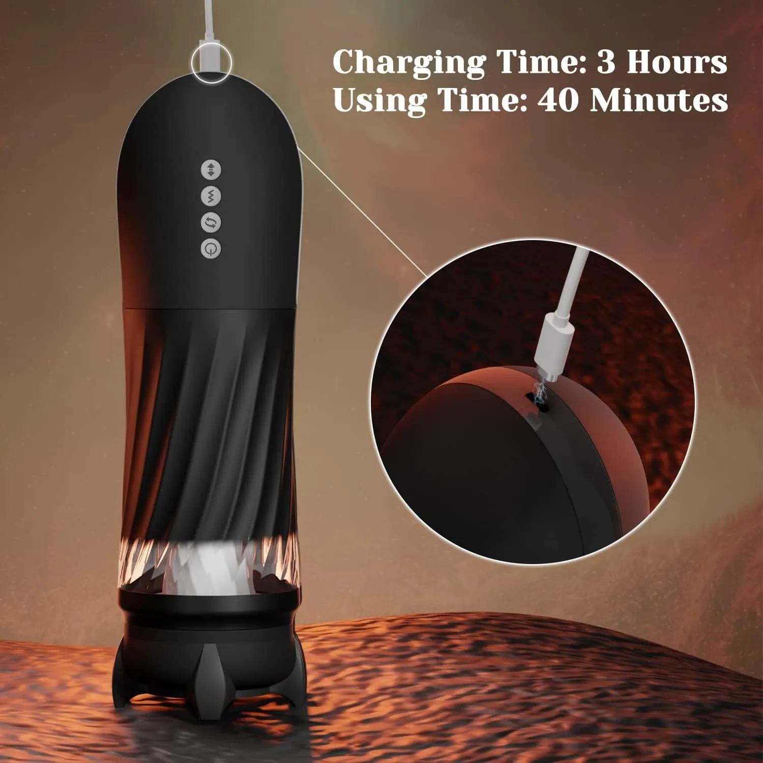 Tracy's Dog - Steelcan 3 in 1 Thrusting Vibrating Automatic Male Masturbator