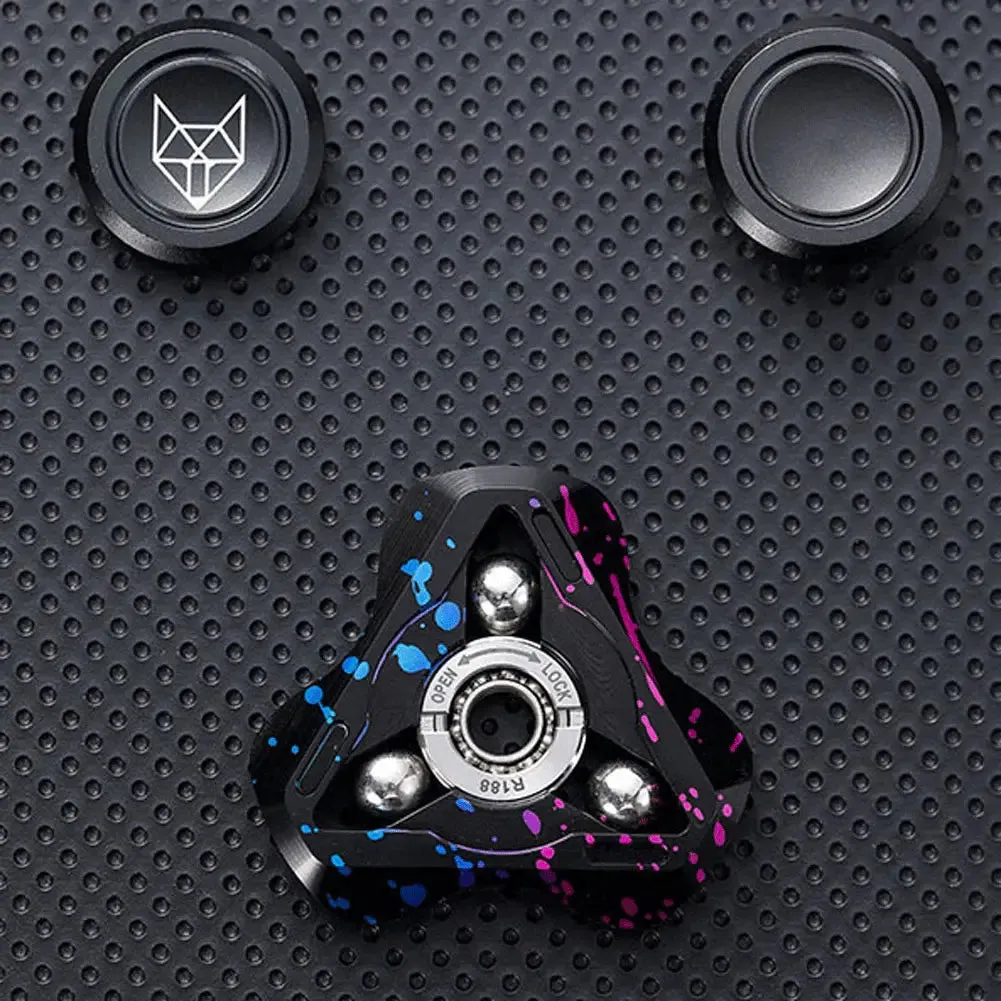 Tri Fox Gyro Fidget Spinner