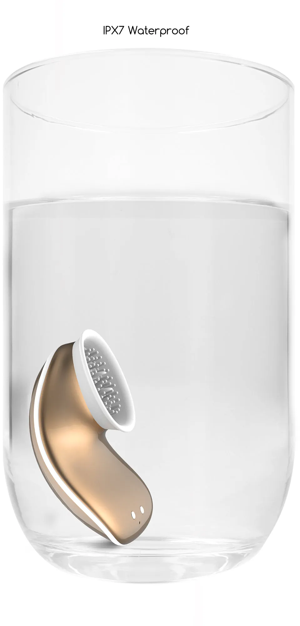 Twitch Gold Hands Free Suction And Vibration Toy