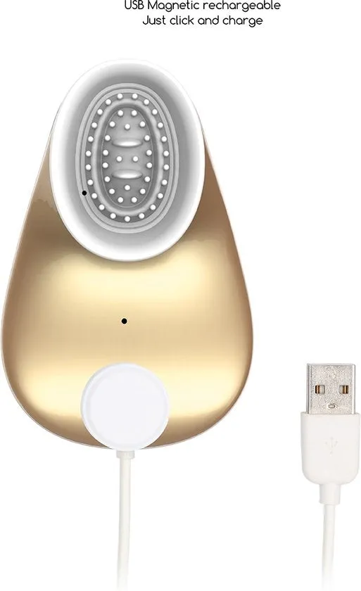Twitch Gold Hands Free Suction And Vibration Toy