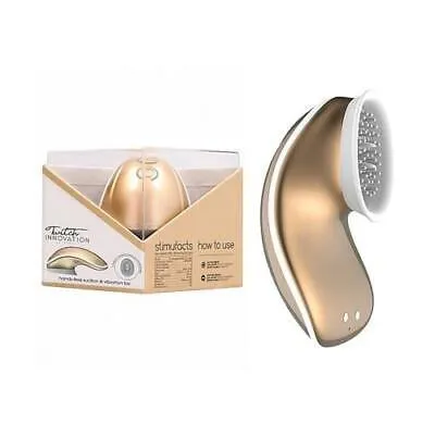 Twitch Gold Hands Free Suction And Vibration Toy