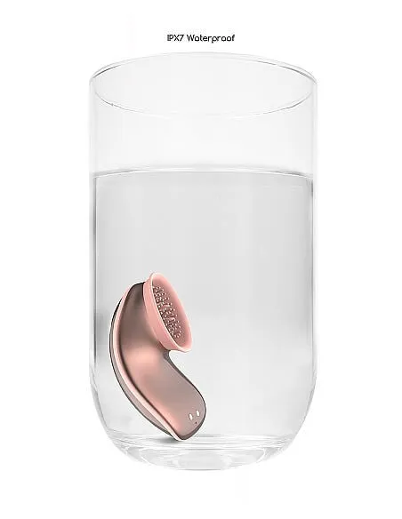 Twitch Rose Gold Hands Free Suction And Vibration Toy