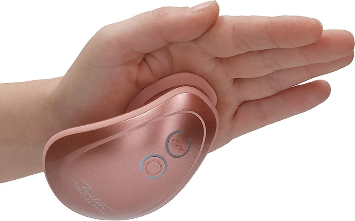 Twitch Rose Gold Hands Free Suction And Vibration Toy