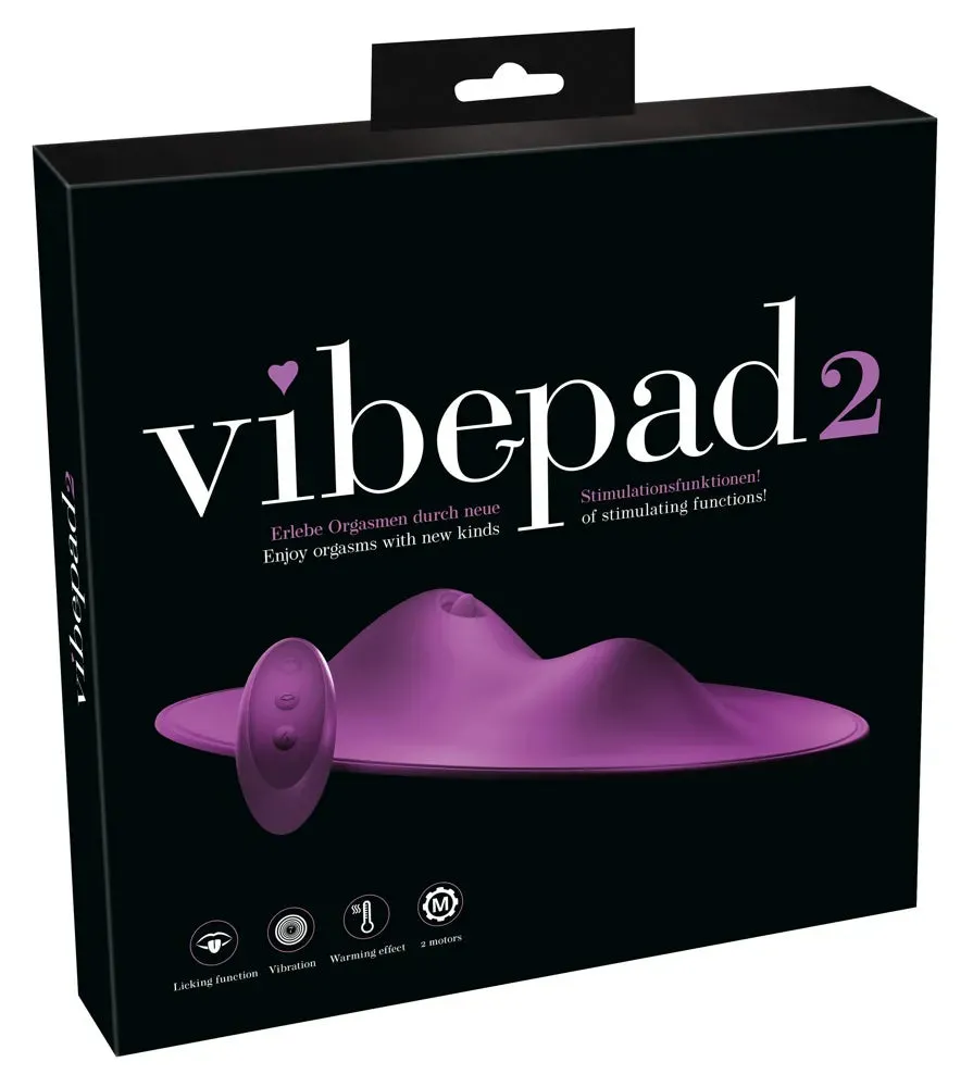 VibePad 2 with Tongue - Hands-Free Humpable Vibrator