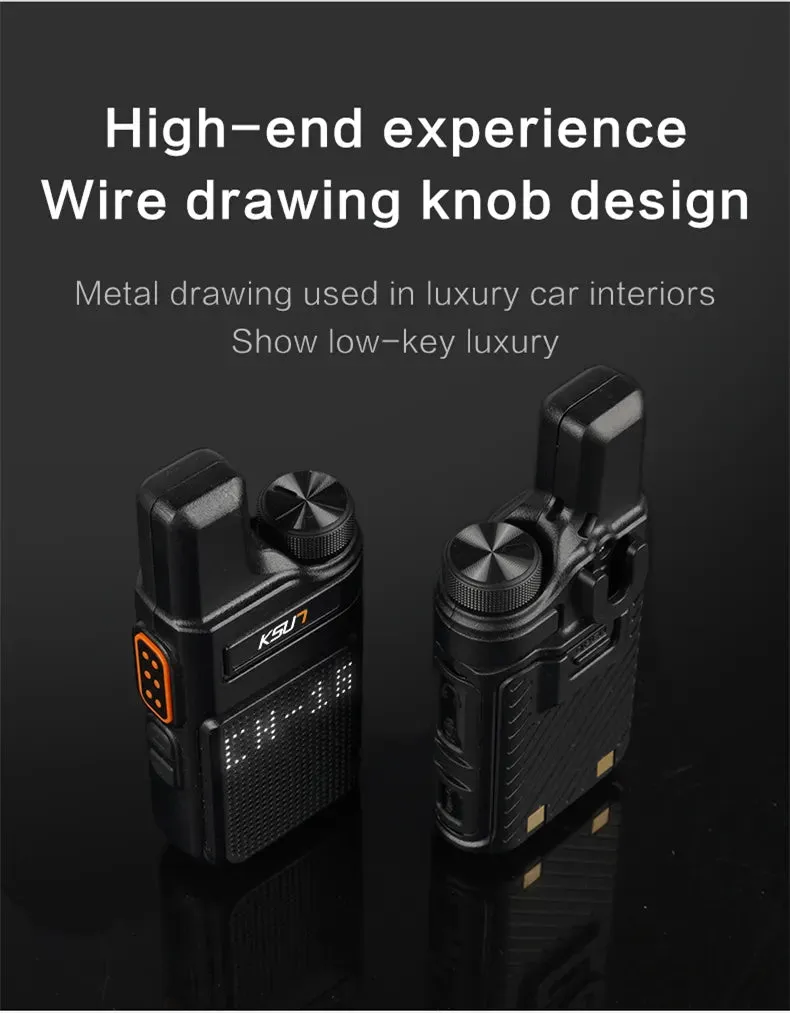 Walkie Talkie Portable Mini Communication Radio Profesional PMR 446  Talkie Walkies Two Way Radio Transceiver KSUN M6 Quality