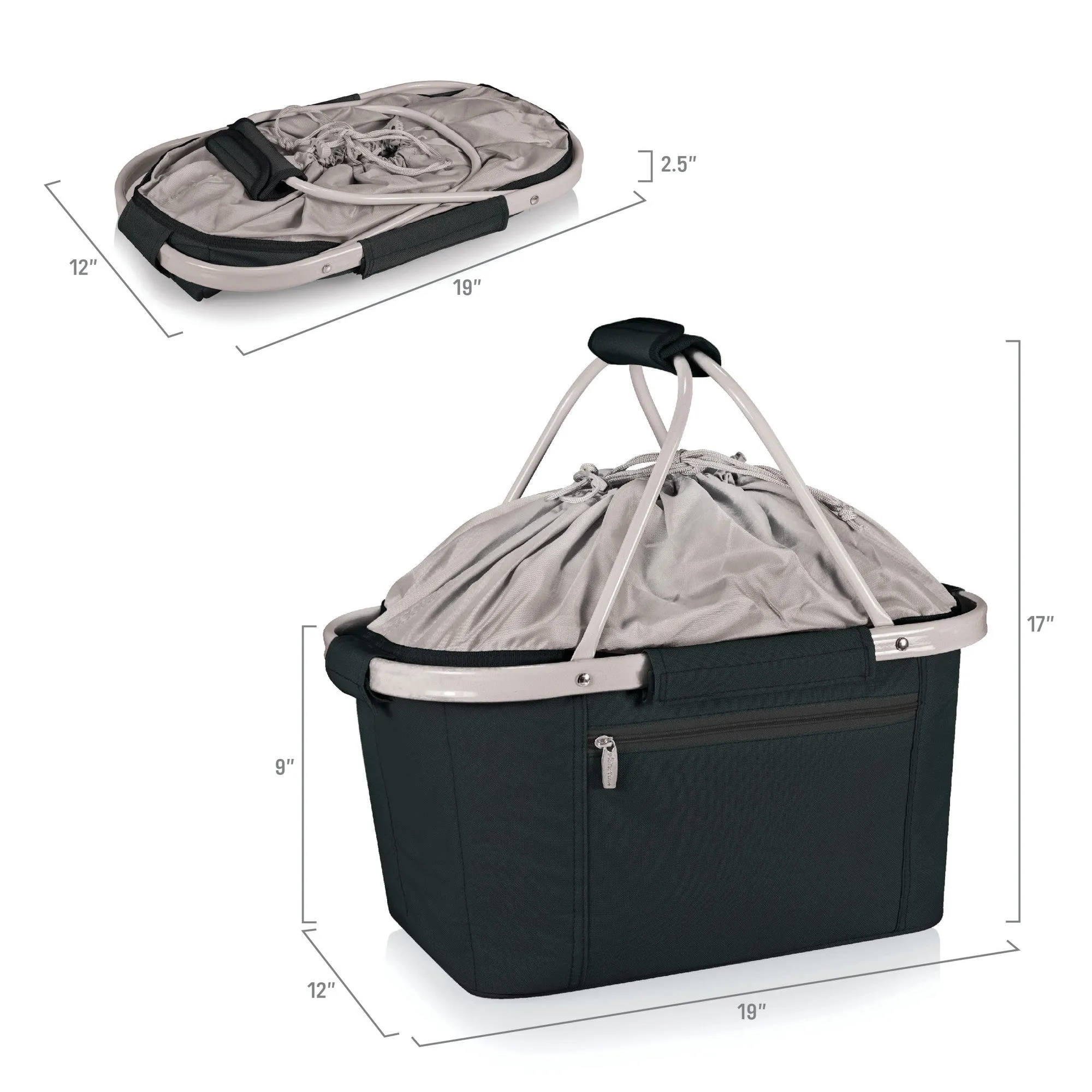 Washington Huskies - Metro Basket Collapsible Cooler Tote