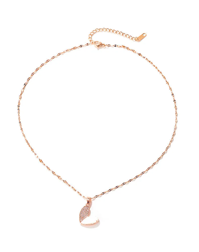 Women's Fashion Blinking Heart Pendant Necklace