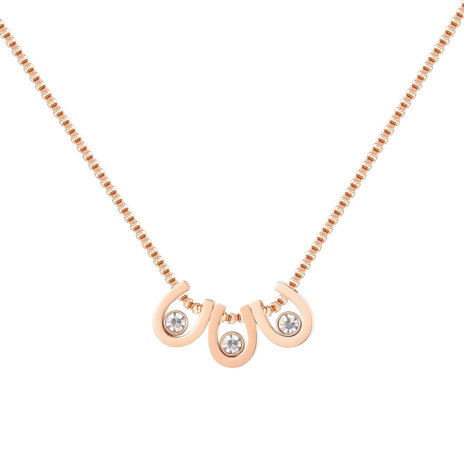 Women's Fashion Diamond Cute Pendant Necklace