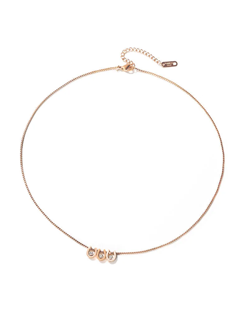 Women's Fashion Diamond Cute Pendant Necklace