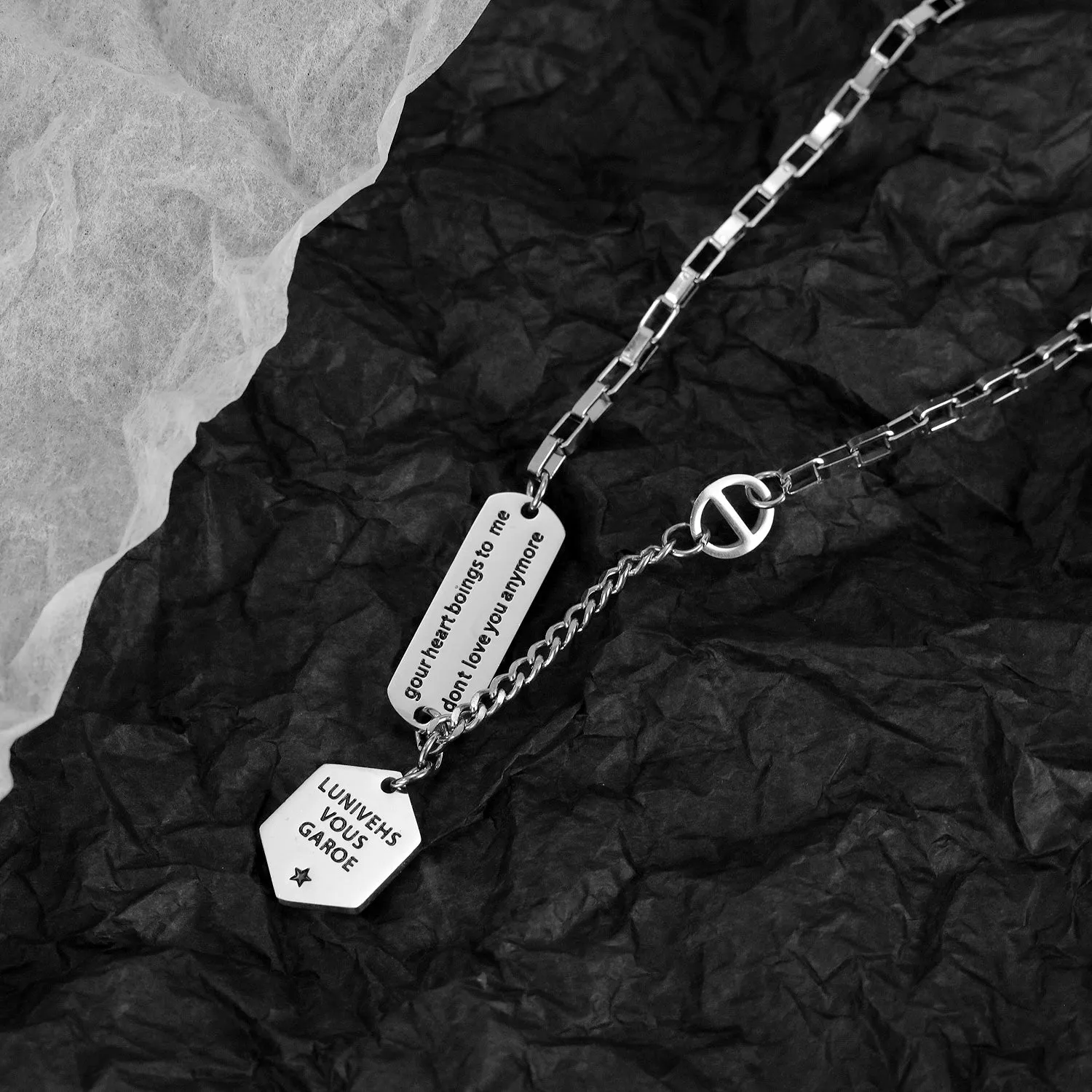 Women's Fashion Lunivehs Vous Garoe Pendant Necklace
