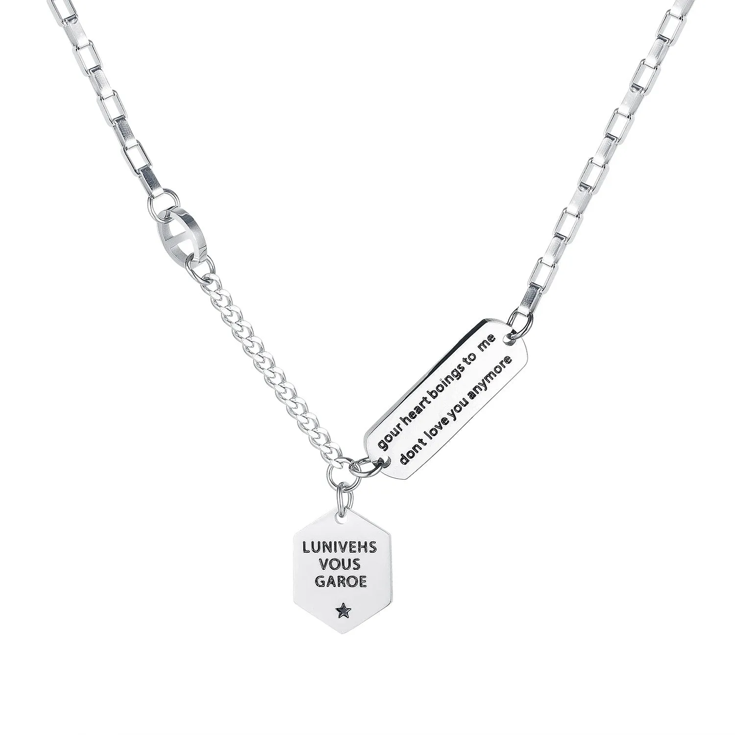 Women's Fashion Lunivehs Vous Garoe Pendant Necklace