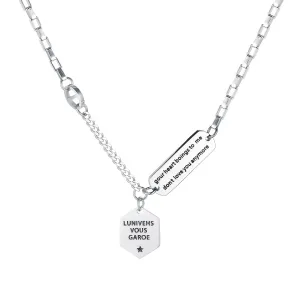 Women's Fashion Lunivehs Vous Garoe Pendant Necklace