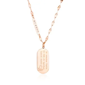 Women's Fashion Religious Pendant Necklace