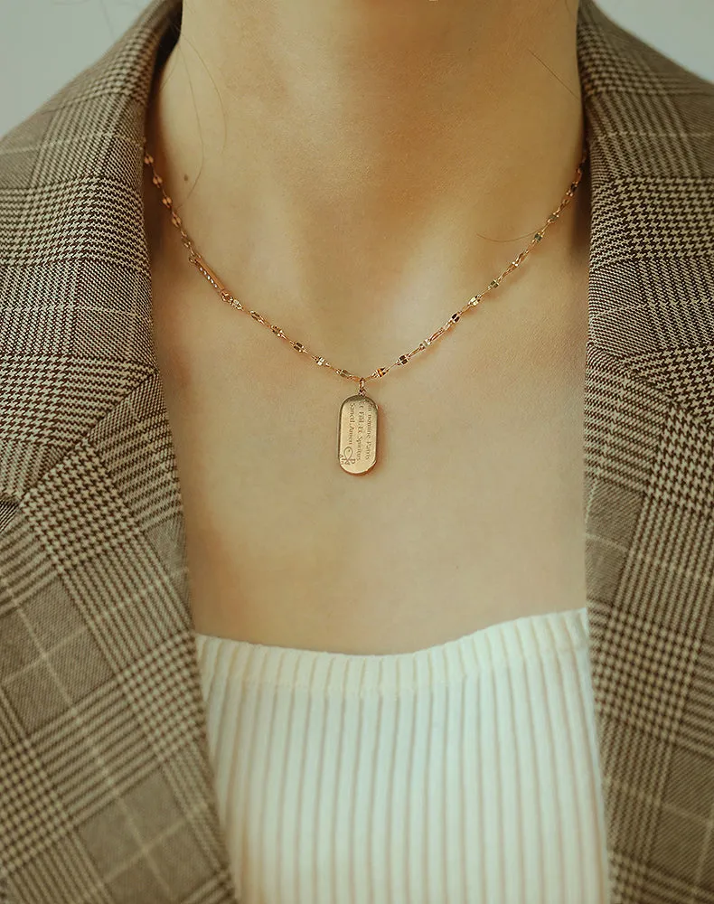 Women's Fashion Religious Pendant Necklace