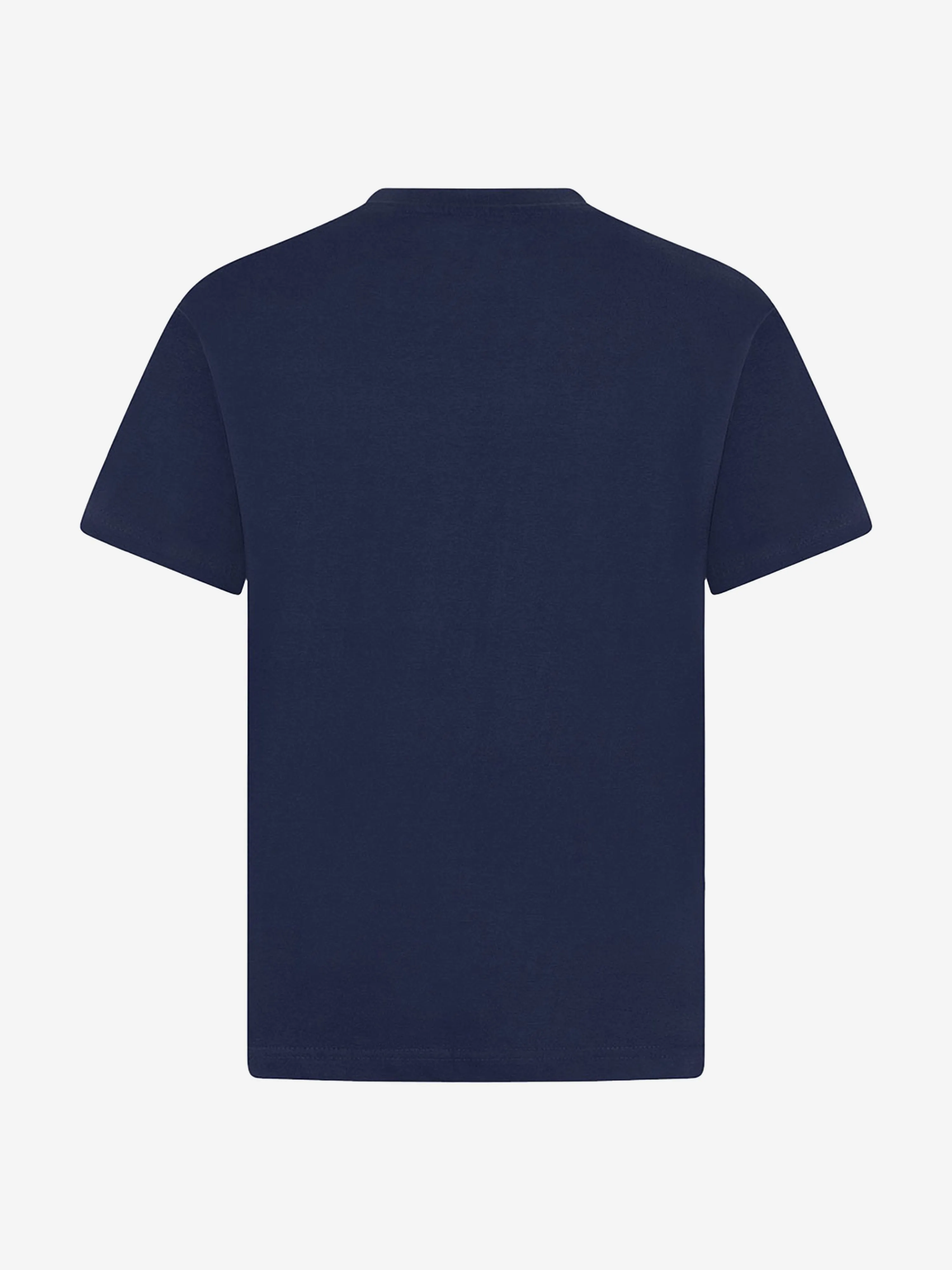 Zeco Kids School Crew Neck T-Shirt (Twin Pack) in Navy