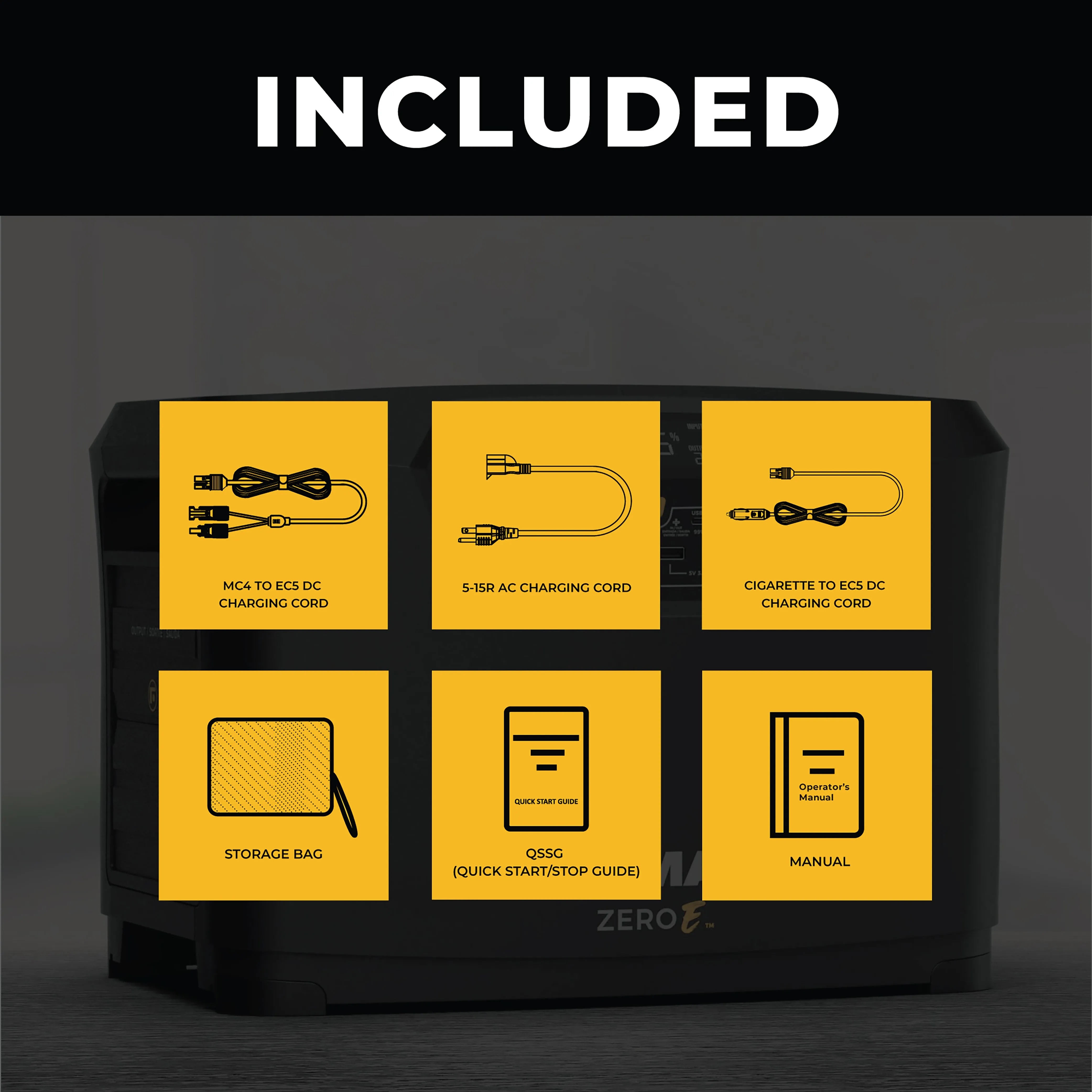 Zero E Portable Expandable Power Station